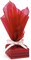 Hygloss Products Cellophane Roll – Cellophane Wrap for Crafts, Gifts, and Baskets 20 Inch x 5 Feet, Red